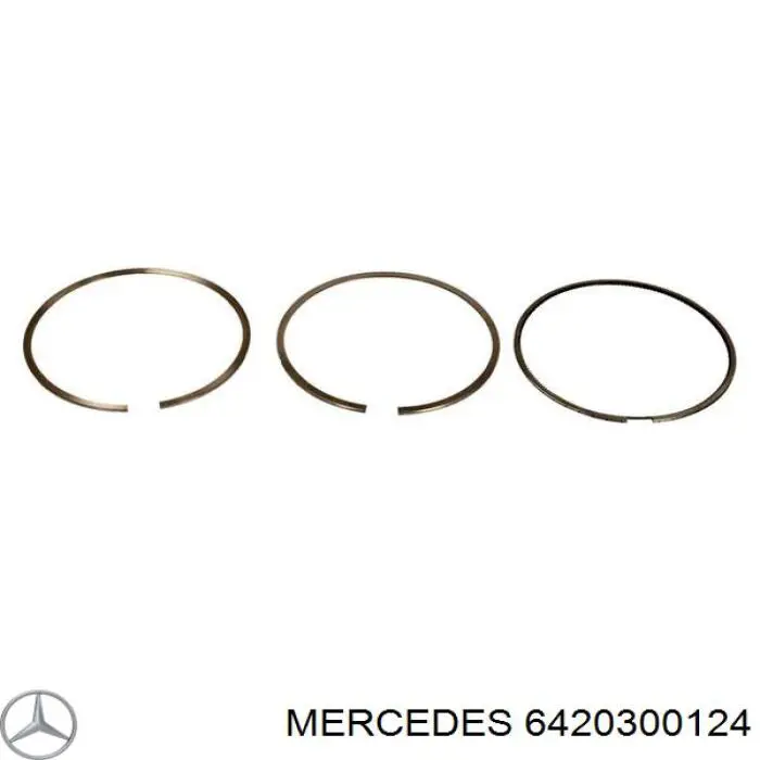 Поршневые кольца, стандартные Mercedes 6420300124 цена, от 52.02 USD