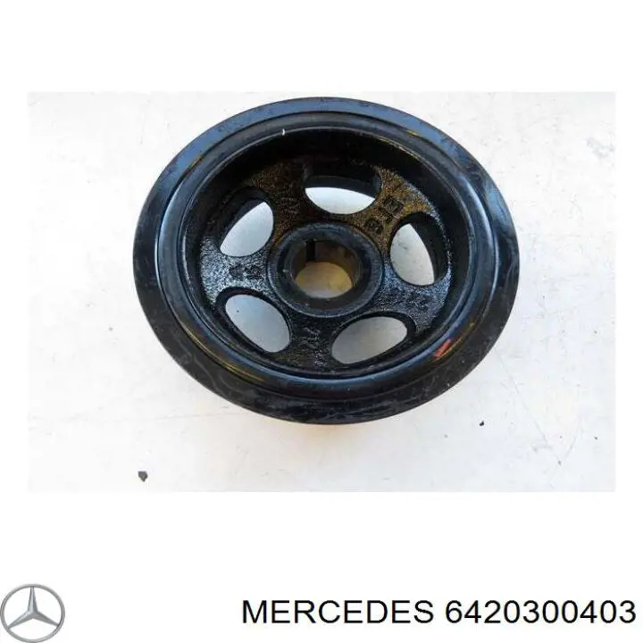 Шкив коленвала (демпфер) Mercedes ML/GLE внедорожник (W164) (2005 - 2011) цена, от 52.51 USD
