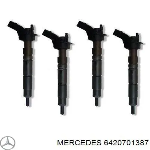 Injetor de injeção de combustível 6420701387 Mercedes