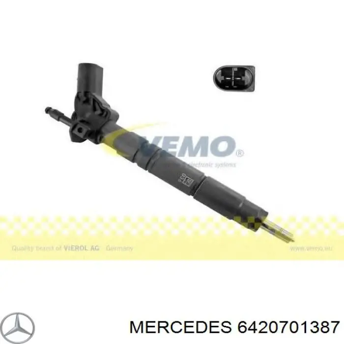 Injetor de injeção de combustível Mercedes 6420701387