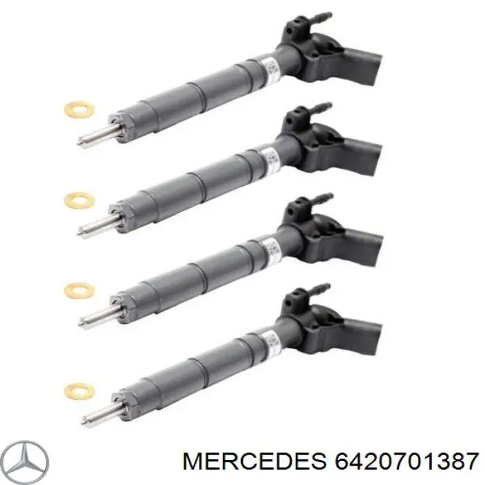 Injetor de injeção de combustível Mercedes 6420701387 preço, a partir de 193,16 USD