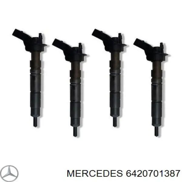 6420701387 Mercedes injetor de injeção de combustível