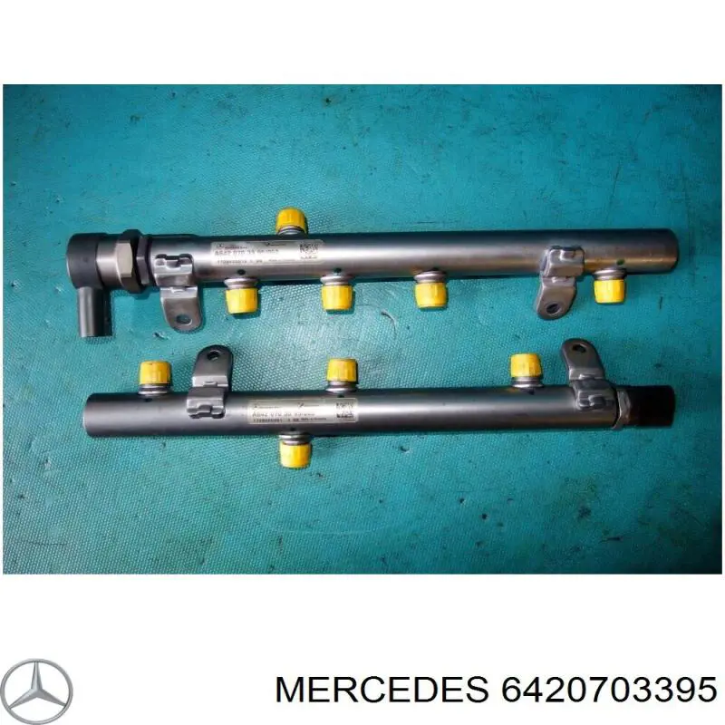 Распределитель топлива (рампа) левый Mercedes 6420703395 цена, от 30.47 USD
