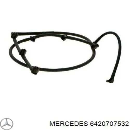 Трубка топливная, обратная от форсунок AND 3J201004 цена, от 82.38 USD