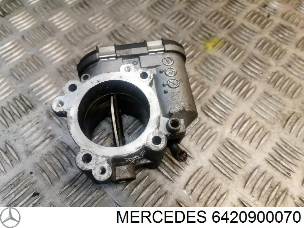 Заслонка Мерседес-бенц Е W211 (Mercedes E)