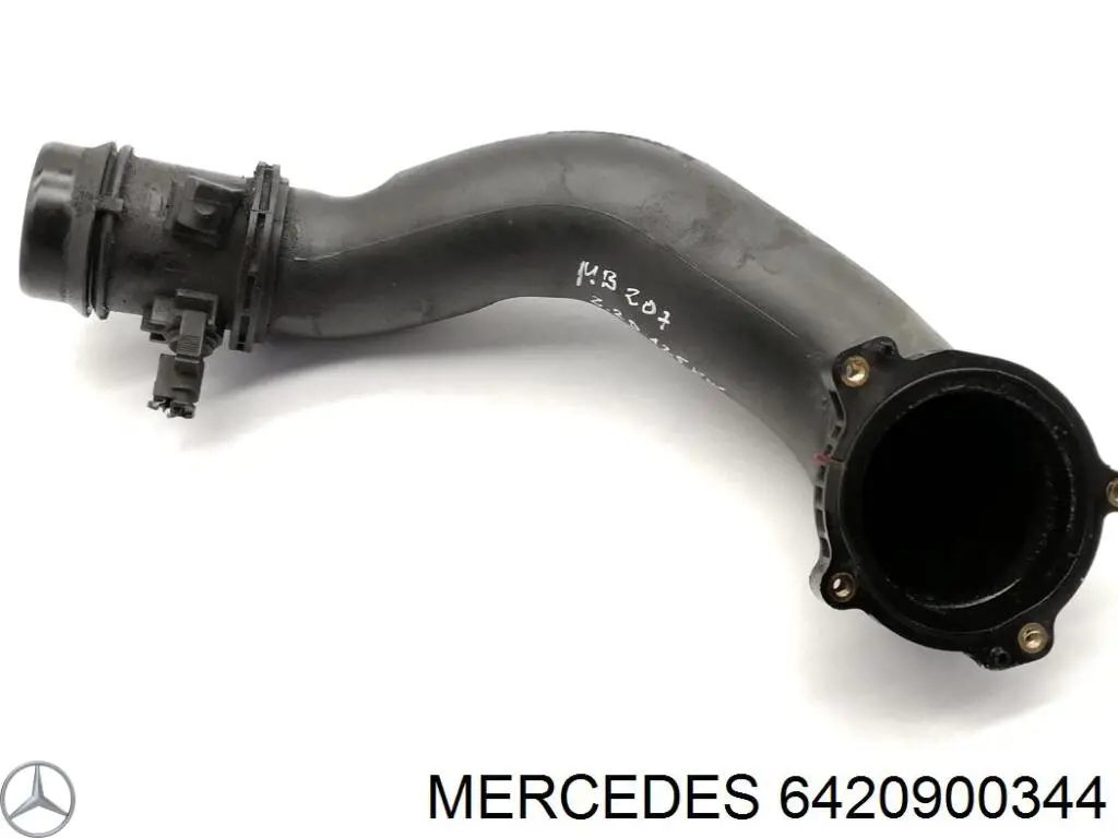 Патрубок воздушный, дроссельной заслонки Mercedes 6420900344 цена, от 12.56 USD