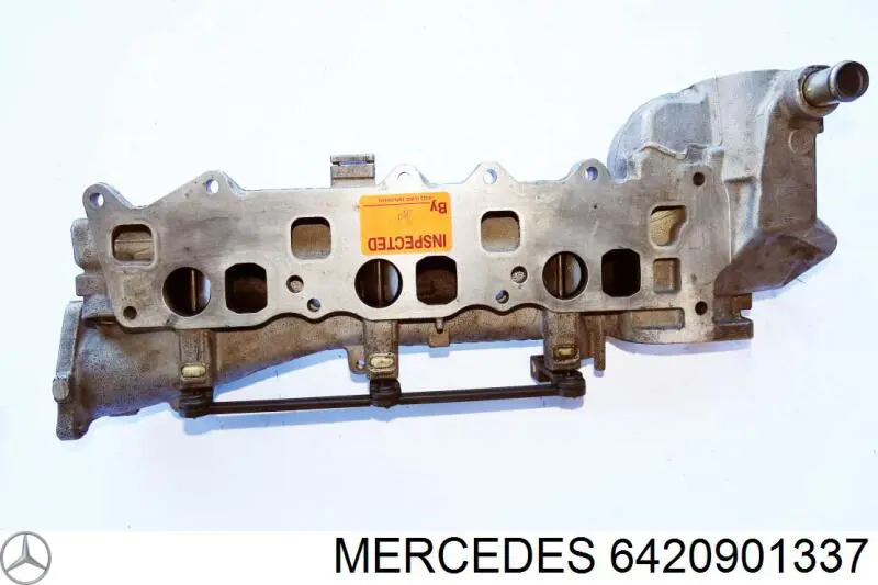 Коллектор впускной, левый на Mercedes ML/GLE (W166)