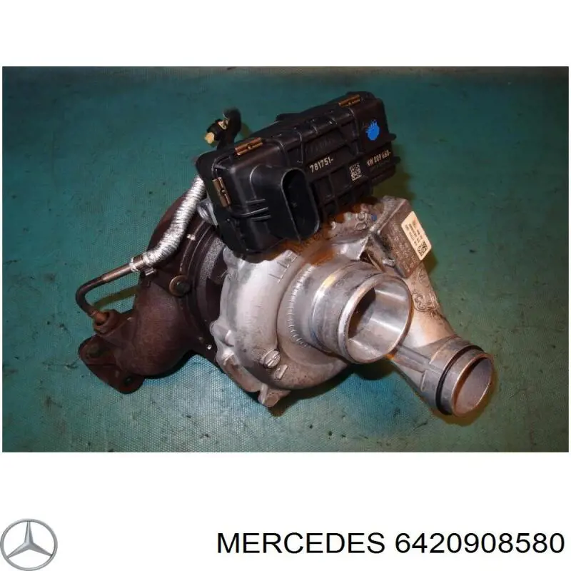 6420908580 Mercedes турбина