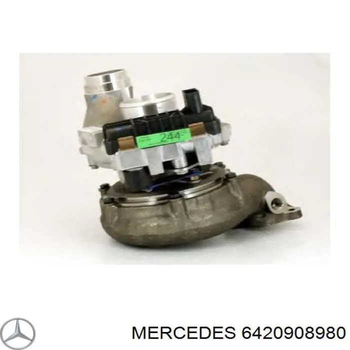 6420908980 Mercedes турбина