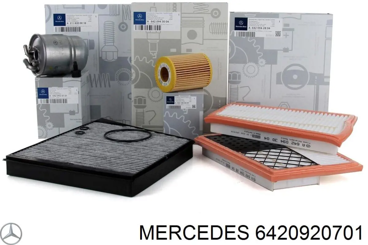 Фильтр тонкой очистки топлива Mercedes 6420920701 цена, от 22.10 USD