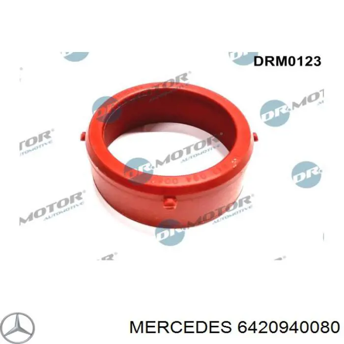 Прокладка турбины, гибкая вставка Mercedes 6420940080