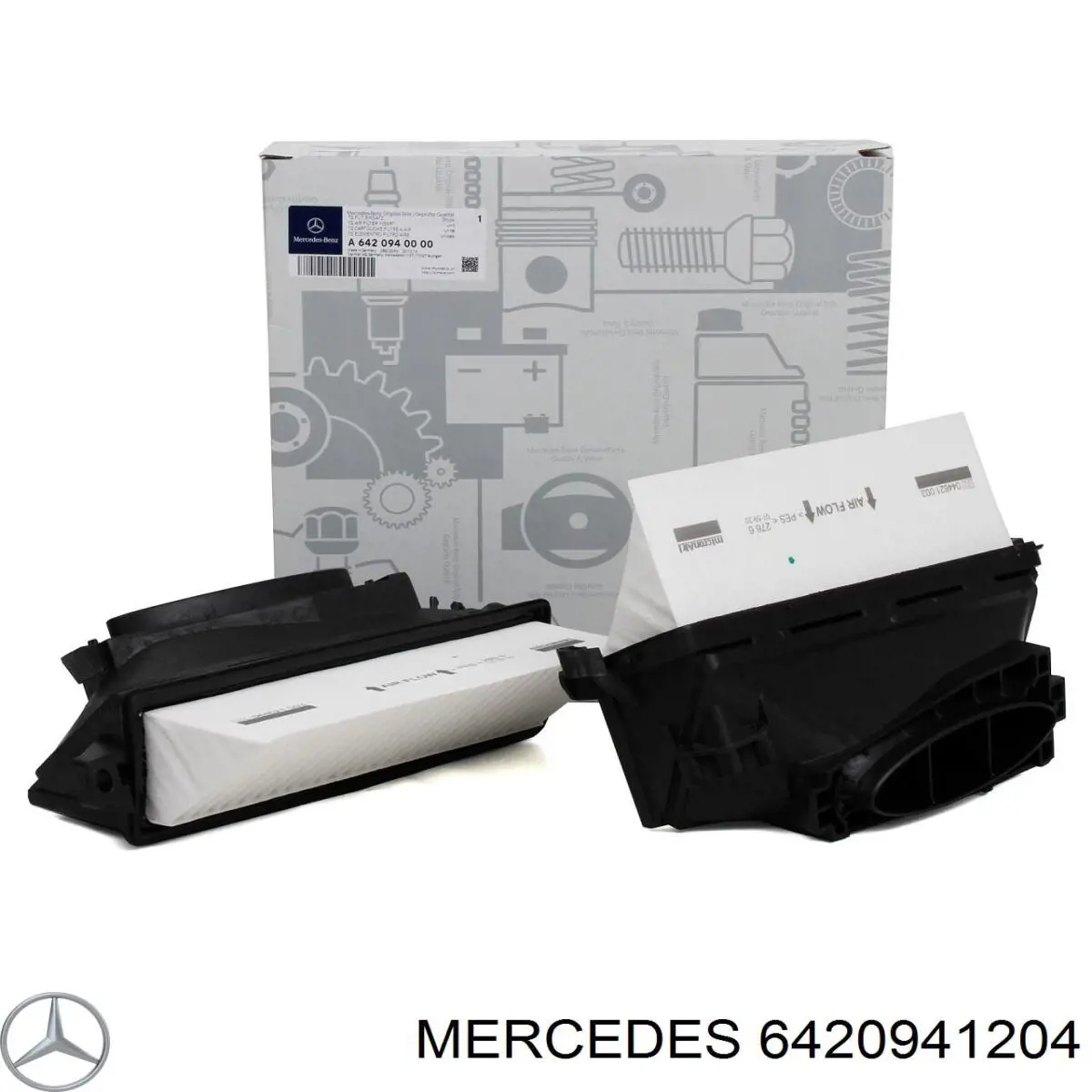 6420941204 Mercedes воздушный фильтр