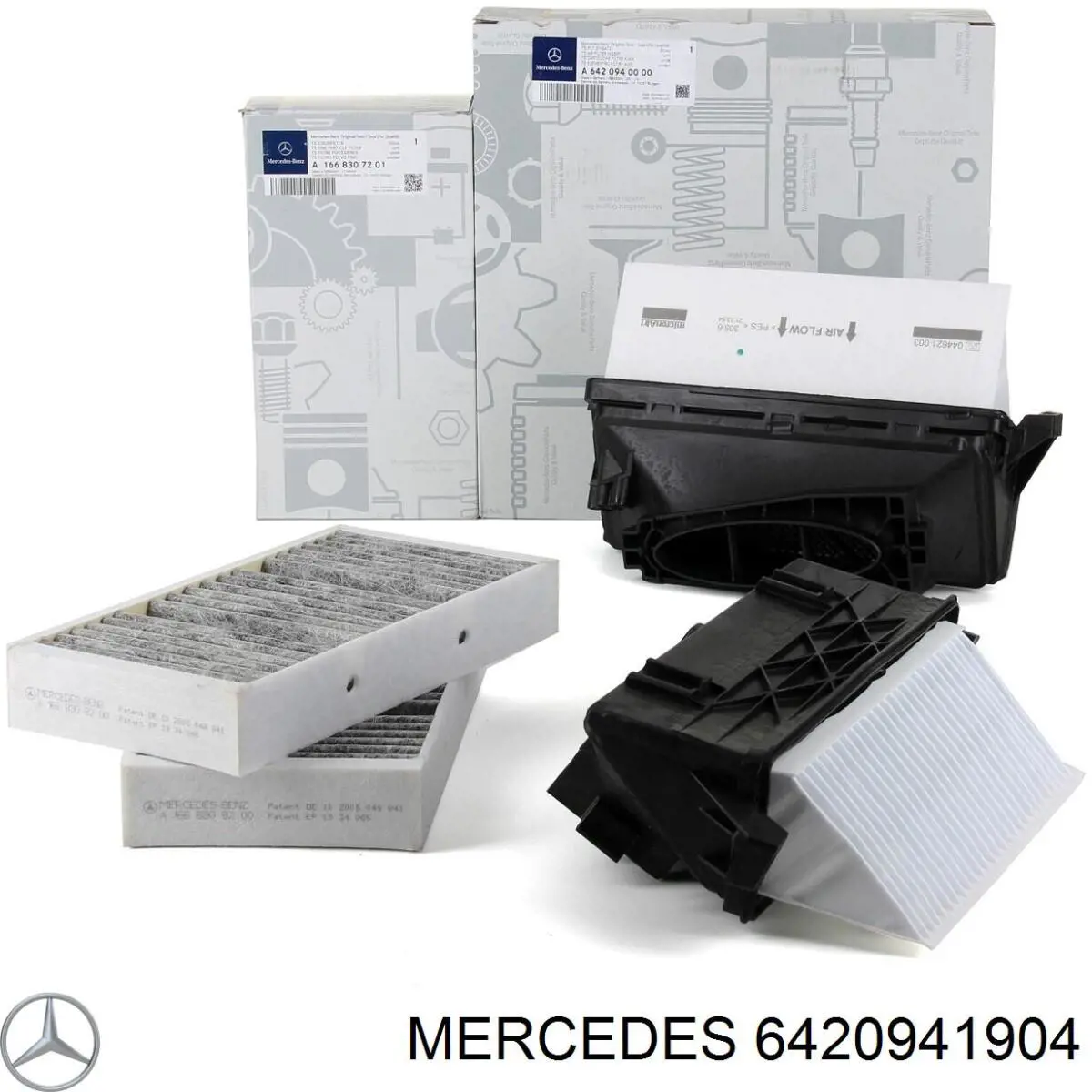 6420941904 Mercedes воздушный фильтр