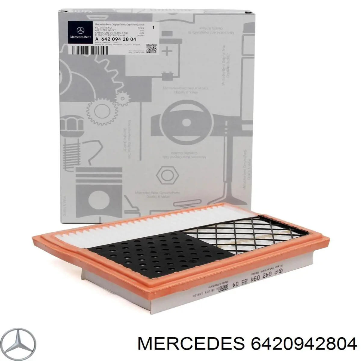 Воздушный фильтр 6420942804 Mercedes