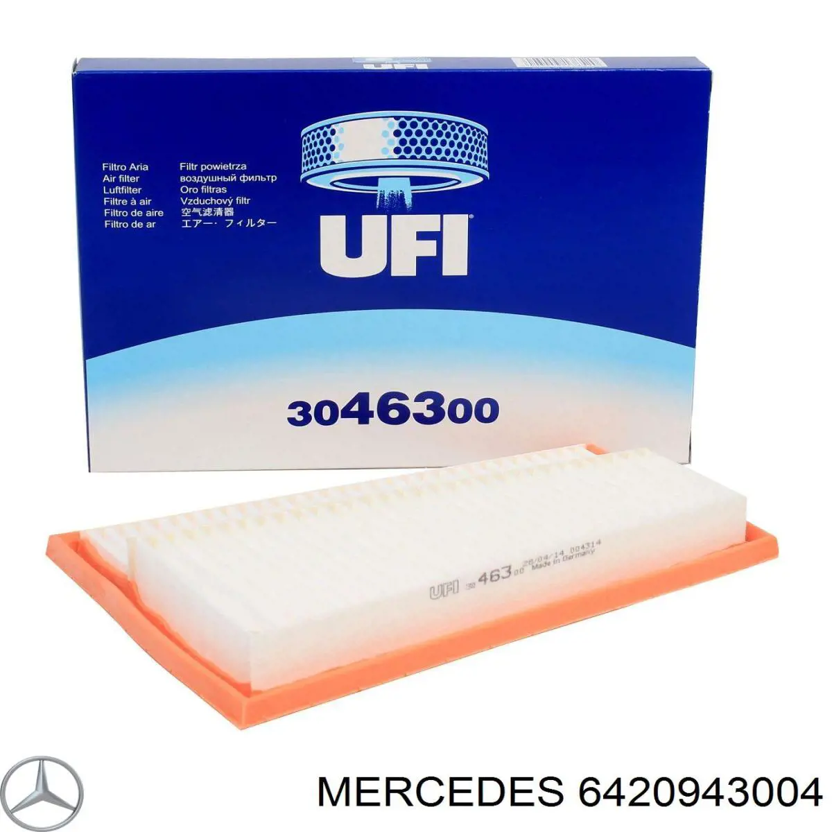 Купить 6420943004 Mercedes Автомобильный фильтр воздуха
