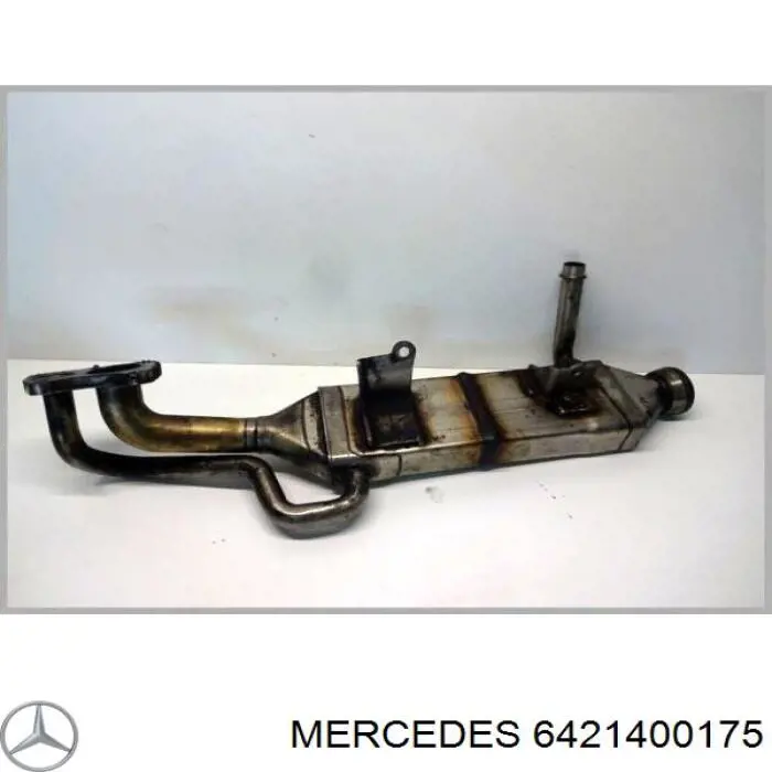 Радиатор системы рециркуляции ОГ на Mercedes C (S203)