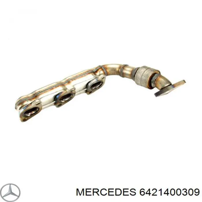 6421400309 Mercedes коллектор выпускной левый