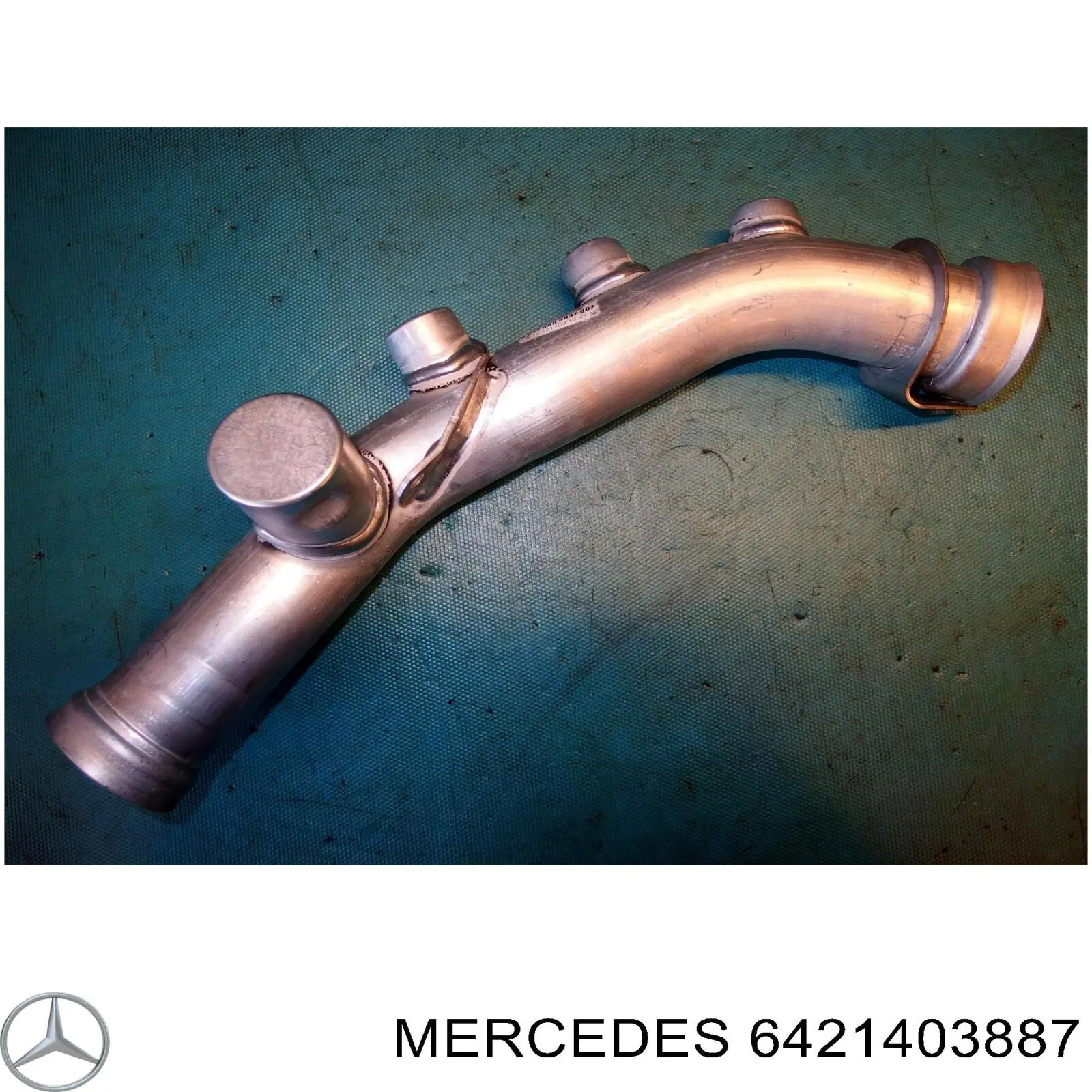 A6421403487 MERCEDES Tubo flexible de aire de sobrealimentación, de turbina original y equivalente