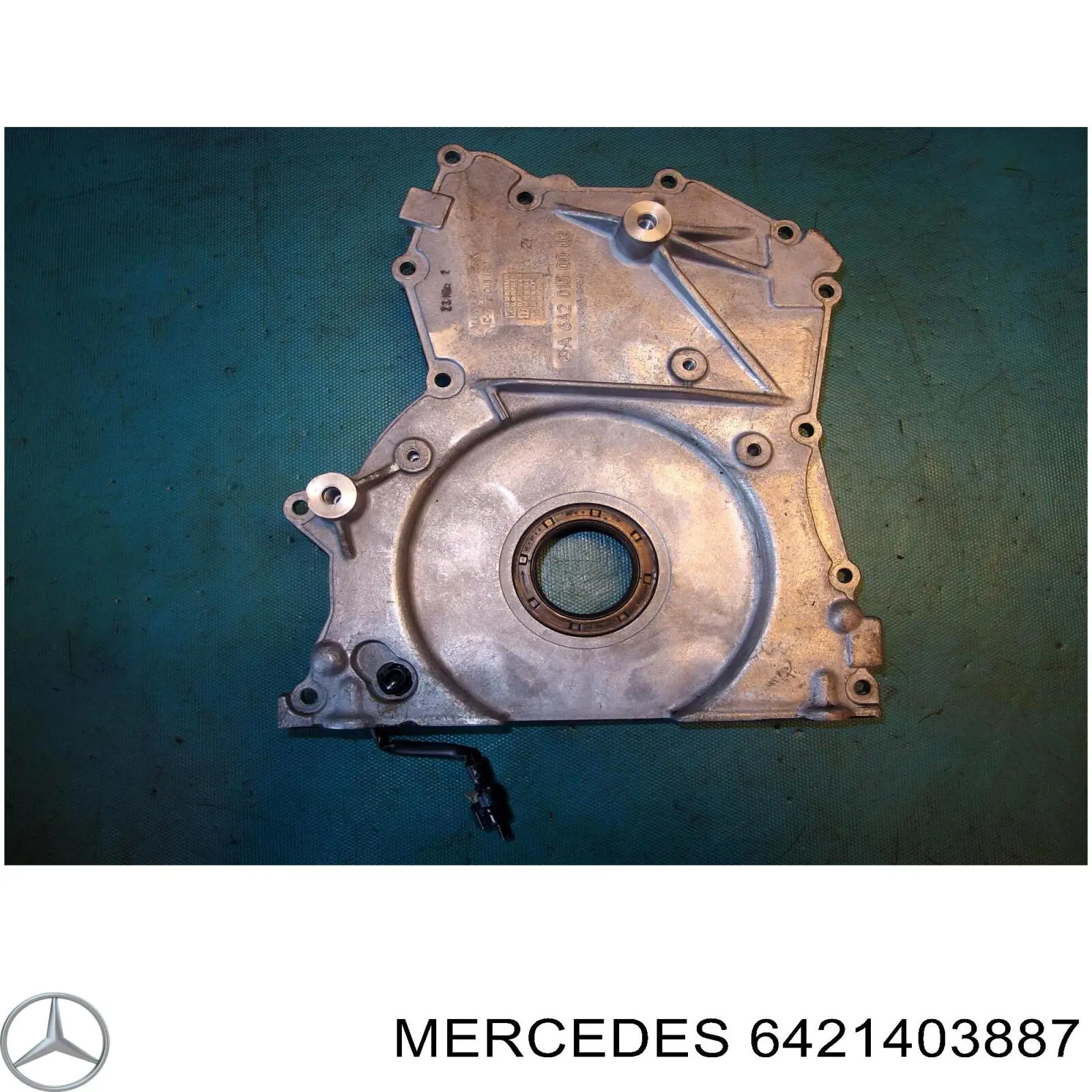Купить 6421403487 Mercedes Патрубок воздушный, выход из турбины/компрессора (наддув)