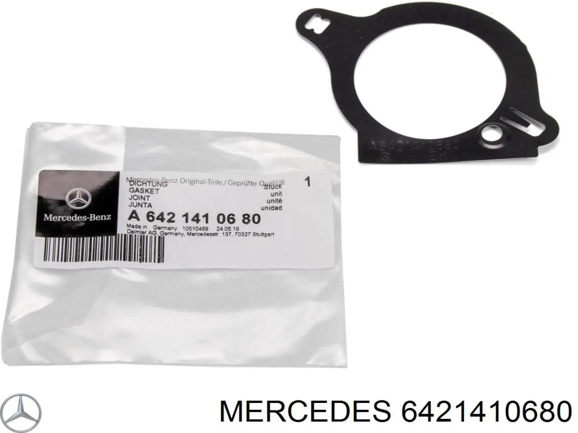 Прокладка EGR-клапана рециркуляции на Mercedes ML/GLE (C292)
