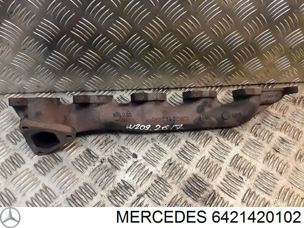 Купить 6421420102 Mercedes Коллектор выпускной левый