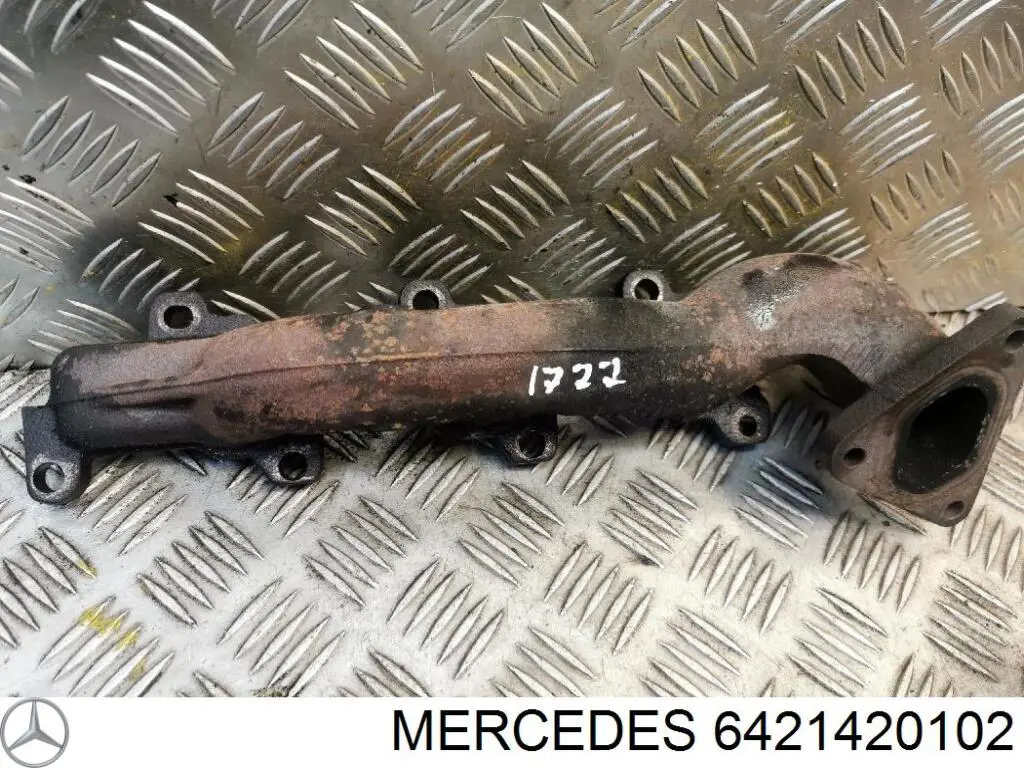 Коллектор выпускной левый Mercedes 6421420102 цена, от 59.59 USD