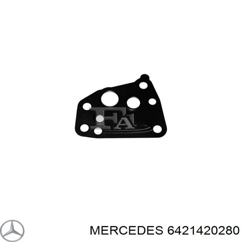 6421420280 Mercedes прокладка шланга подачи масла к турбине
