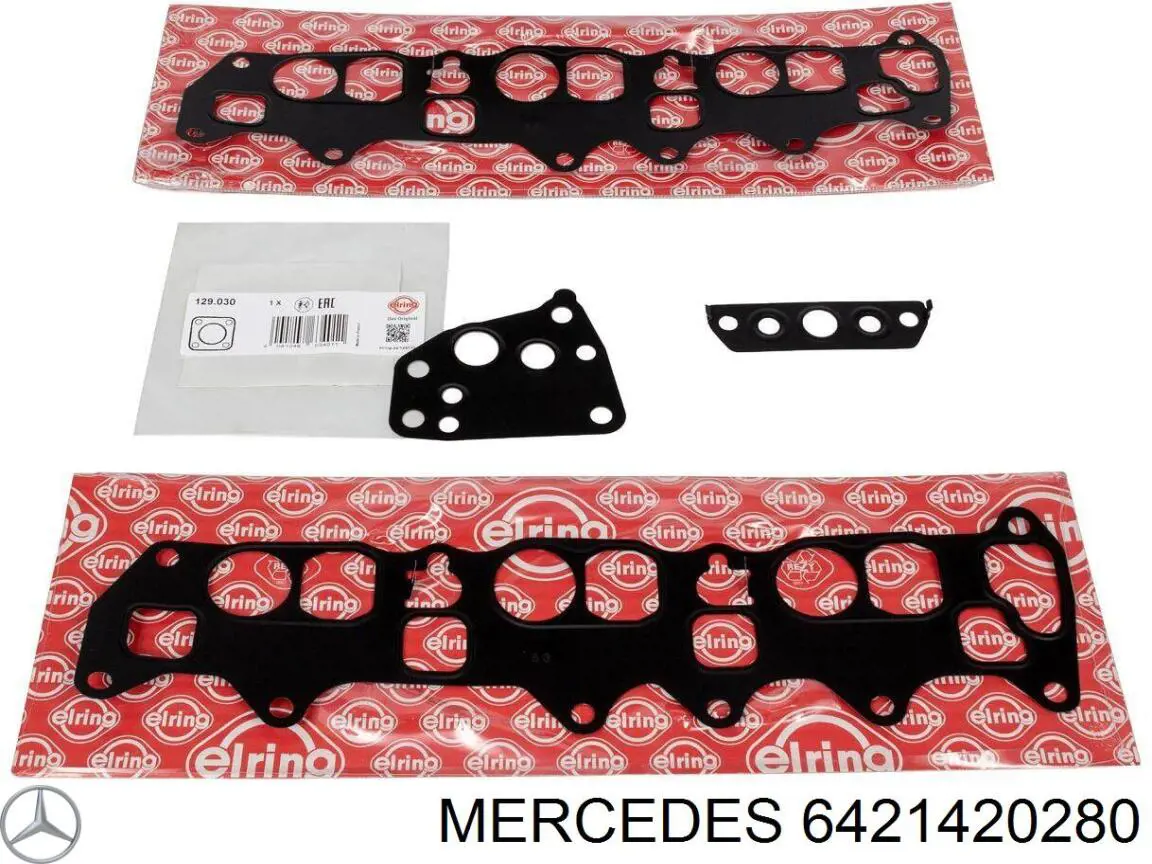 Прокладка шланга подачи масла к турбине 6421420280 Mercedes