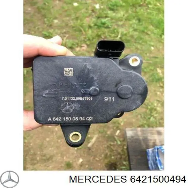 6421500494 Mercedes клапан (актуатор привода заслонок впускного коллектора)