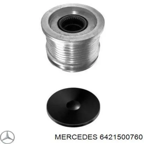 6421500760 Mercedes шкив генератора