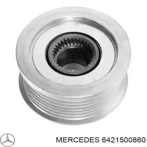 Шкив генератора Mercedes 6421500860