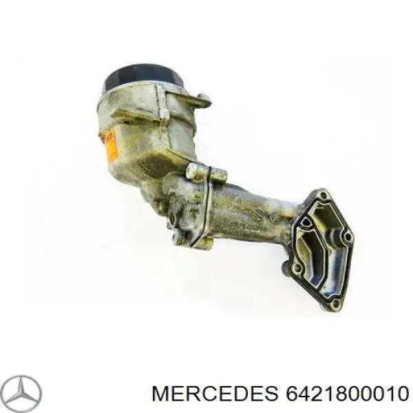 Корпус маслофильтра на Mercedes ML/GLE (W164)