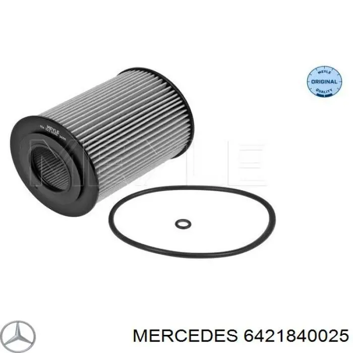 6421840025 Mercedes масляный фильтр