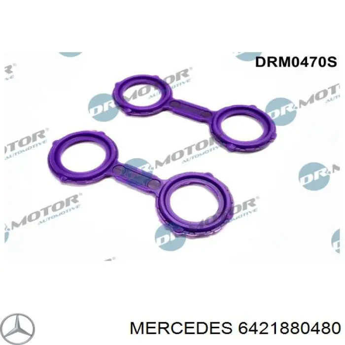 6421880480 Mercedes прокладка радиатора масляного