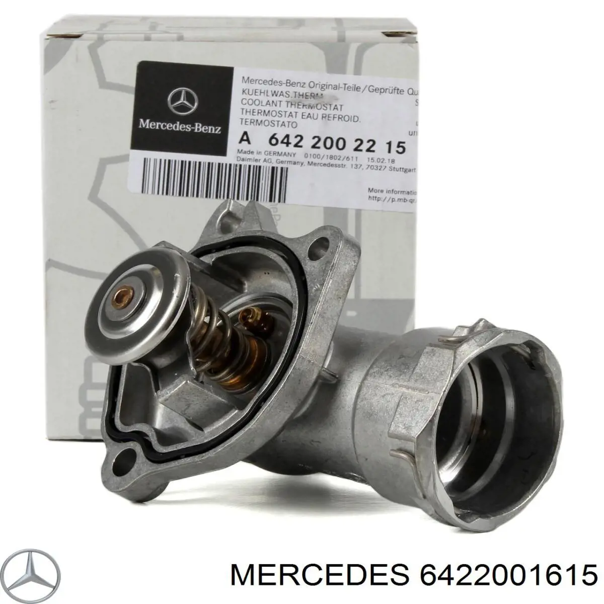 Автомобильный термостат на Mercedes ML/GLE (C292)