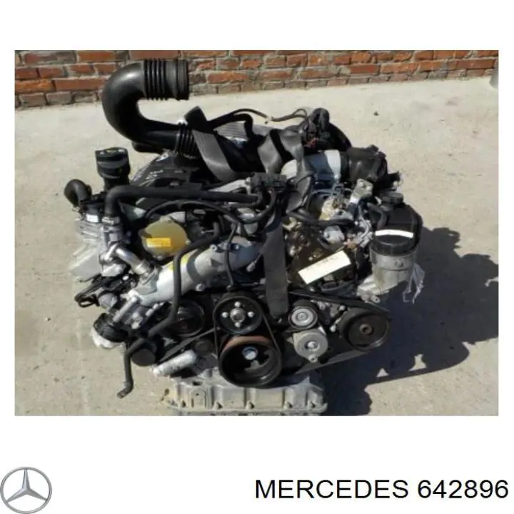 642896 Mercedes Мотор в сборе