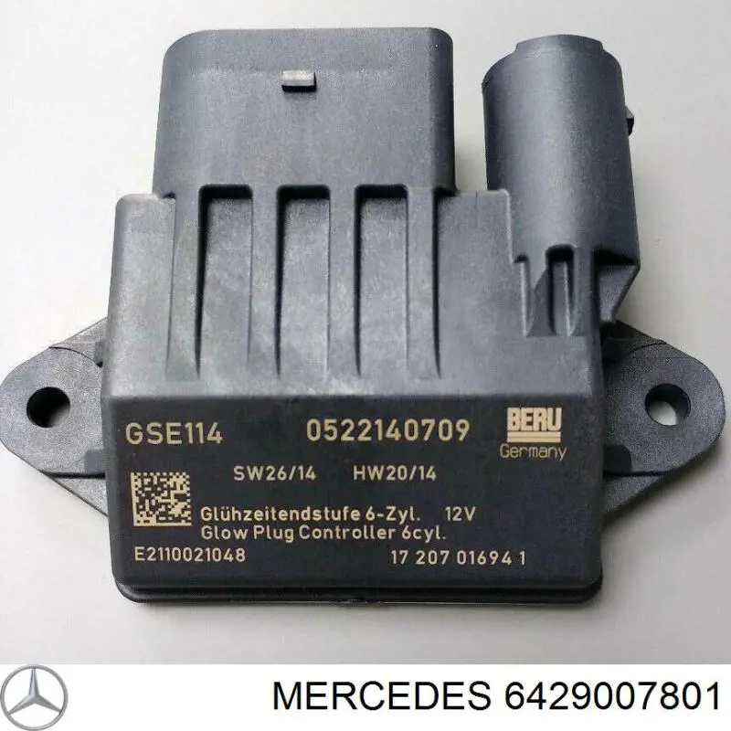 Купить 6429007801 Mercedes Реле свечей накала
