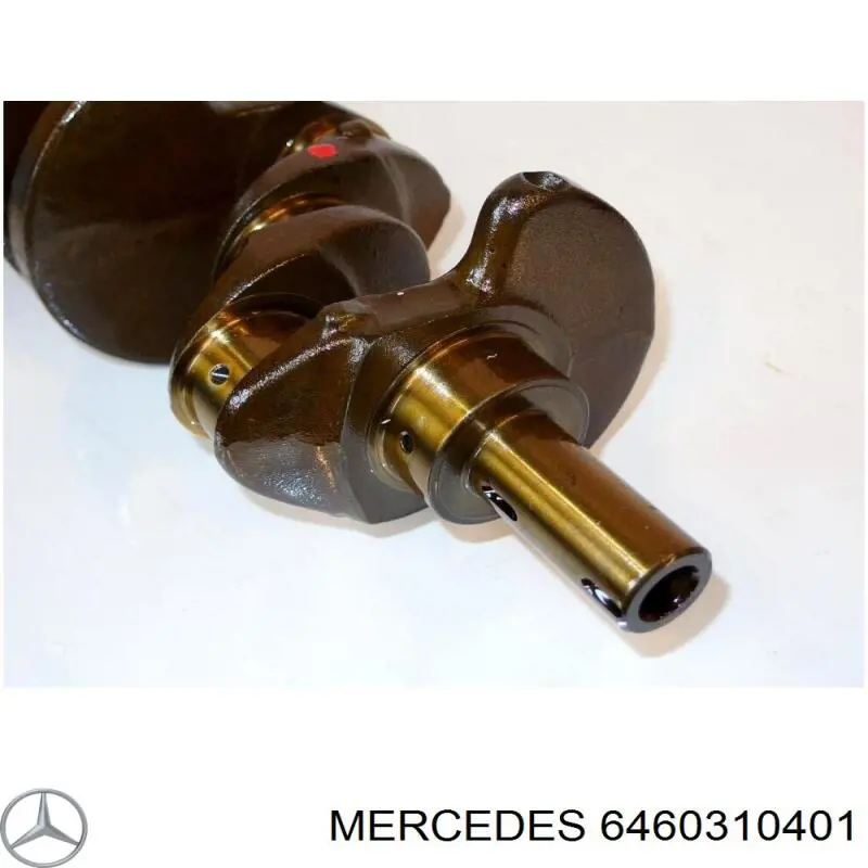 646 031 0401 Mercedes коленвал двигателя