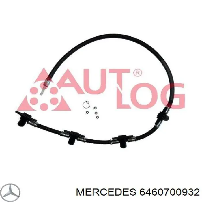 Купить 6460700932 Mercedes Обратная топливная трубка