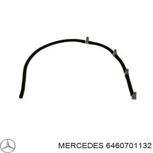 6460701132 Mercedes трубка топливная, обратная от форсунок