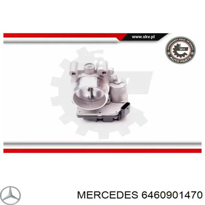 Дроссельная заслонка в сборе Mercedes 6460901470 цена, от 87.91 USD