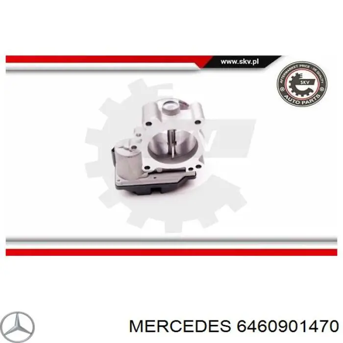 Купить 6460901470 Mercedes Блок дроссельной заслонки