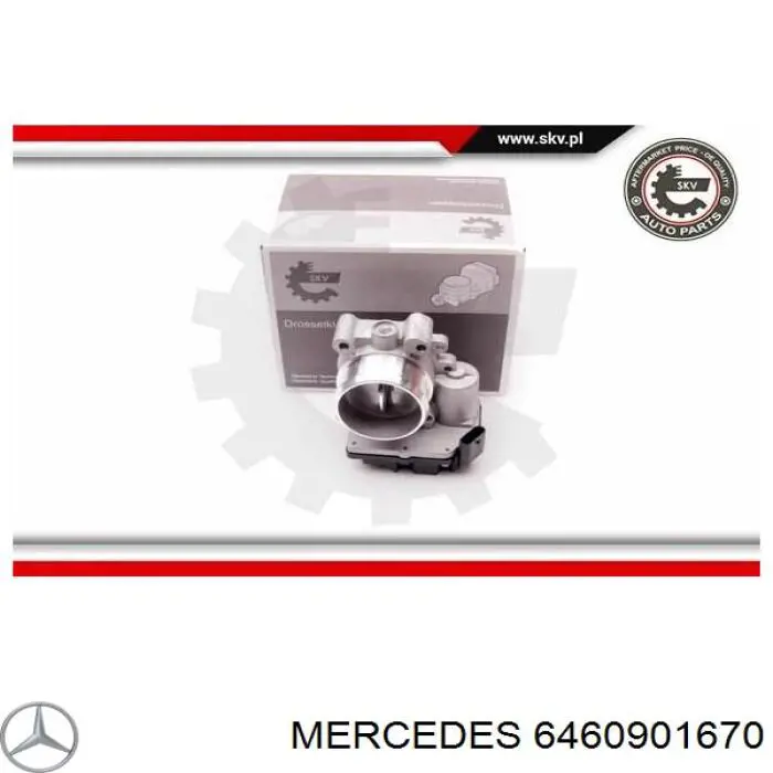 Дроссельная заслонка в сборе Mercedes 6460901670 цена, от 101.78 USD