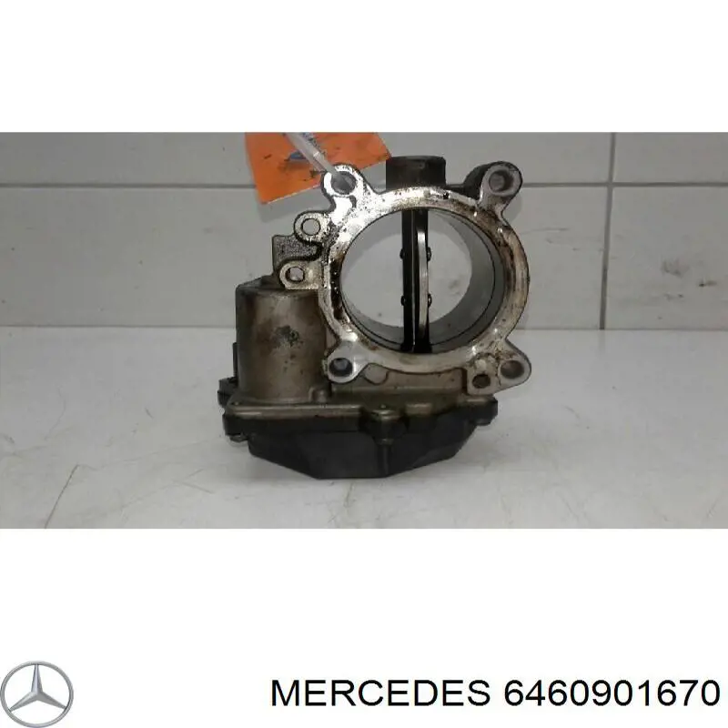 6460901670 Mercedes válvula de borboleta montada