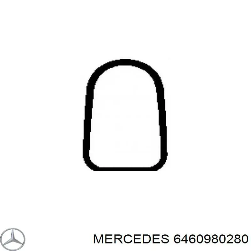Прокладка всасывающего коллектора Mercedes 6460980280 цена, от 2.19 USD
