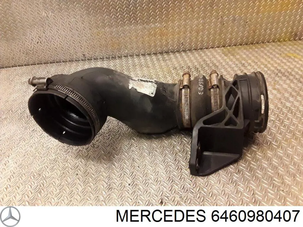 6460980407 Mercedes cano derivado de ar, saída de turbina (supercompressão)