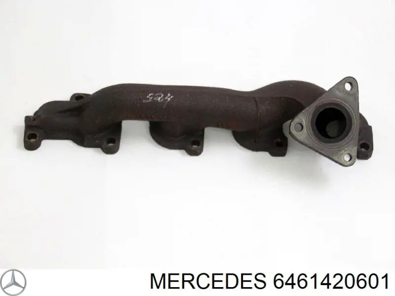  Выпускной коллектор Mercedes C 