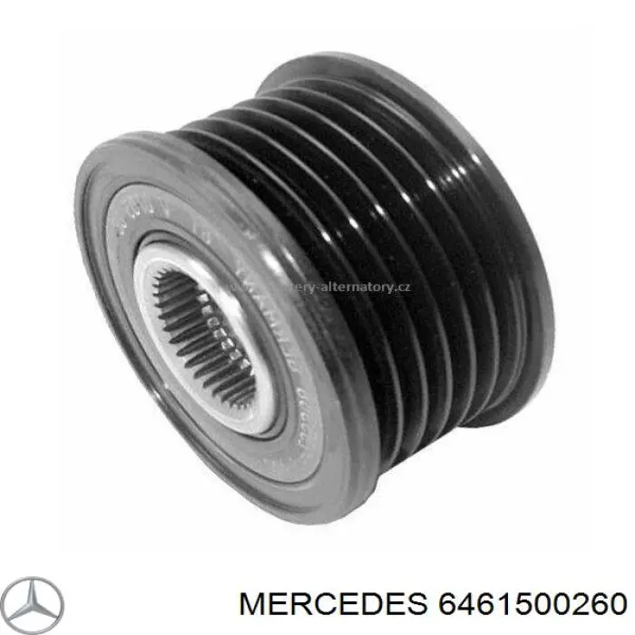 Шкив генератора 6461500260 Mercedes