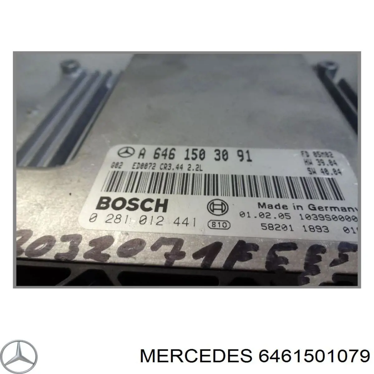 6461509291 Mercedes Мозги двигателя