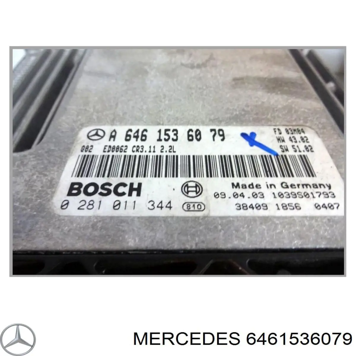 A6461536079 Mercedes 